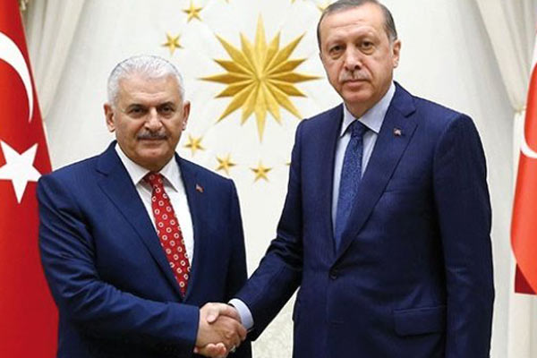 Erdoğan, Yıldırım'ı kabul etti