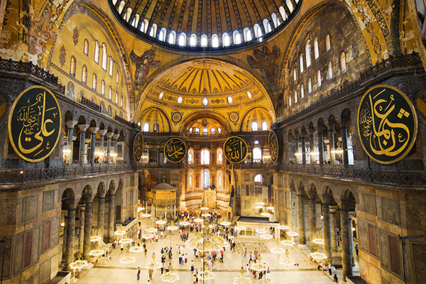 Ayasofya için yedi el