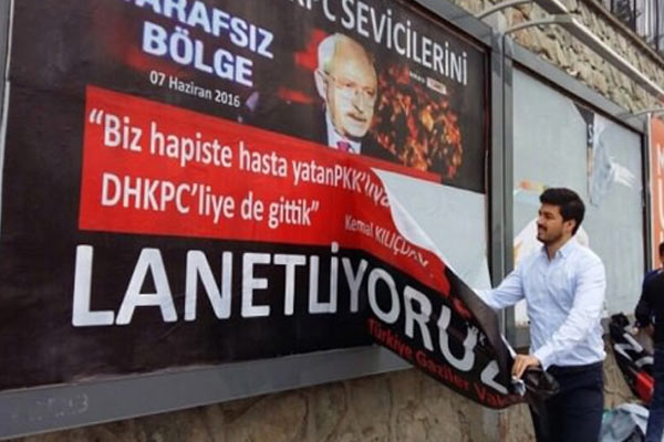 Gaziler Vakfı 'lanetledi' CHP topladı