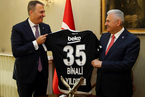 Başbakan, Fikret Orman’ı kabul etti