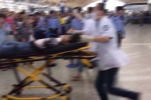 Havalimanında korkutan patlama!