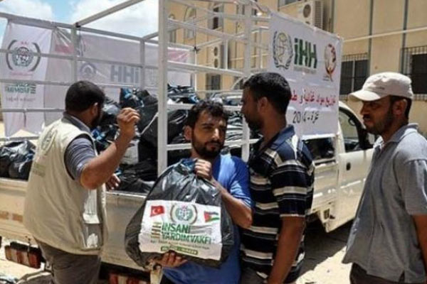 İHH'dan Gazze'ye gıda yardımı