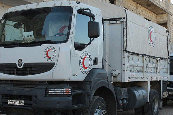 BM, Suriye'ye yardımları aktardı