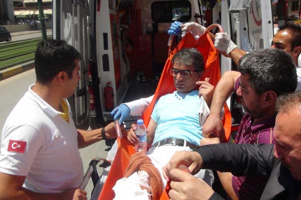 Gaziantep'te gazeteciye bıçaklı saldırı