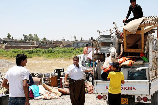 Irak'ta 3,6 milyon kişi yerlerinden edildi