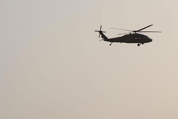 BAE helikopteri düştü