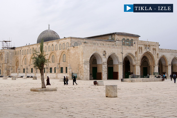 İsrail Mescid-i Aksa'yı haritadan sildi