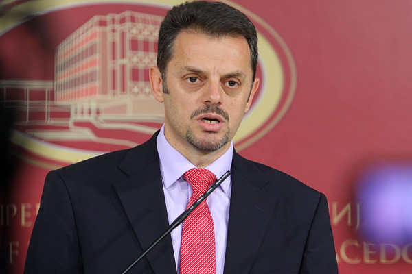 Makedonya'da maliye bakanı istifa etti