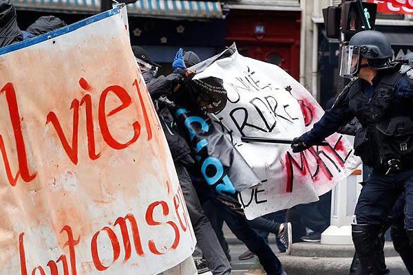 Fransa'da çatışma: 11 yaralı