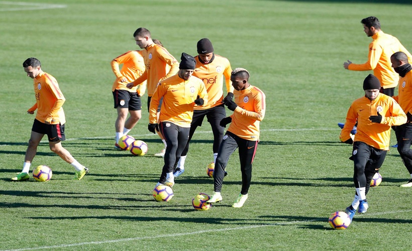 Galatasaray çalışmaya hız verdi