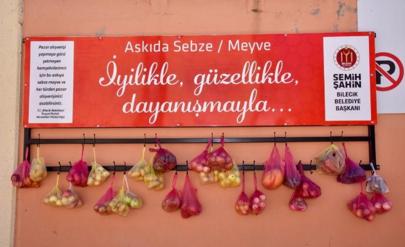 Askıda sebze ve meyve uygulaması başladı