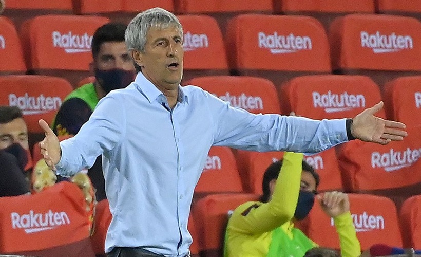 Barcelona'da teknik direktörle yollar ayrdıldı