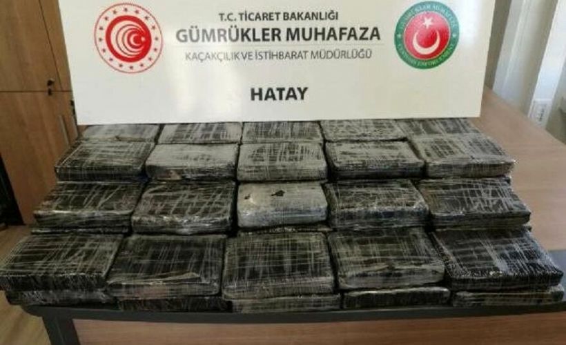 Kolombiya'dan İskenderun Limanı'na gelen gemide 72 kilo kokain tespit edildi