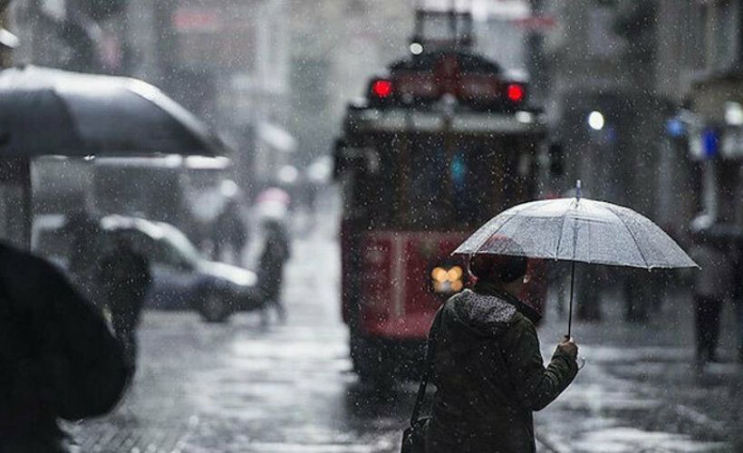 Meteoroloji uyardı: Gök gürültülü sağanak yağış başlıyor