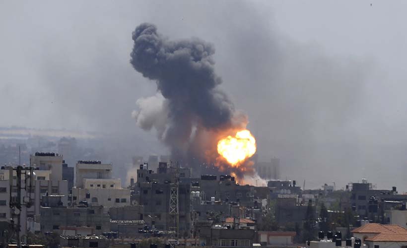 İşgal devleti, yine Gazze’yi bombaladı