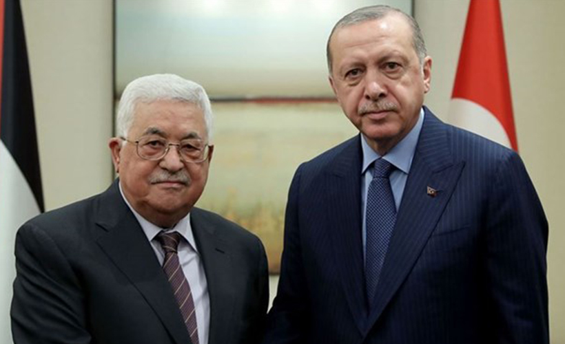 Erdoğan, Mahmud Abbas ile görüştü