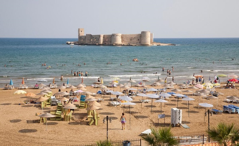 Mersin plajları gözde