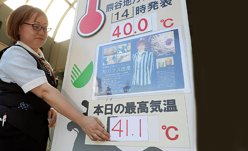 Japonya’da aşırı sıcaklar öldürüyor