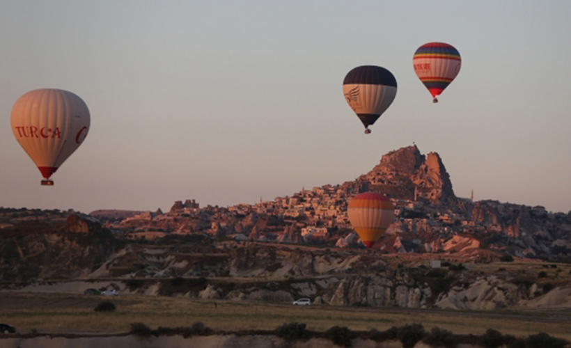 Kapadokya'da balon hasreti sona erdi