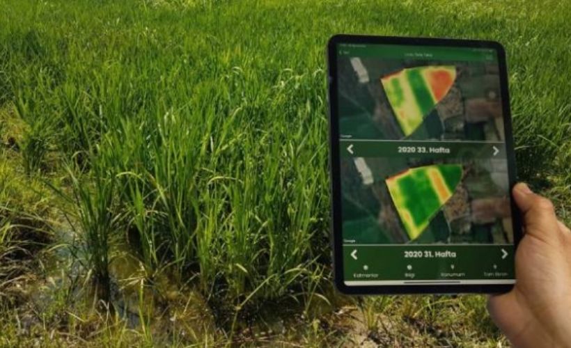 Çiftçiler tarlalarını Uydu Tarla Takip Sistemi ile cepten takip edebilecek