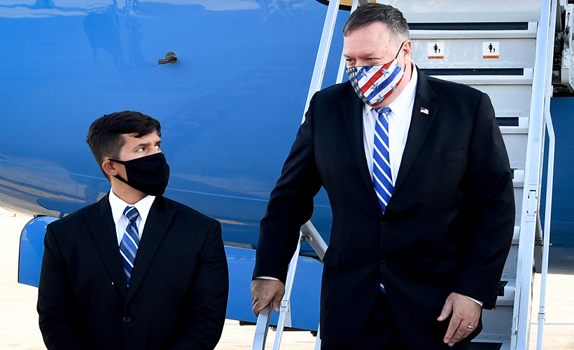 ABD Dışişleri Bakanı Pompeo, İsrail'de