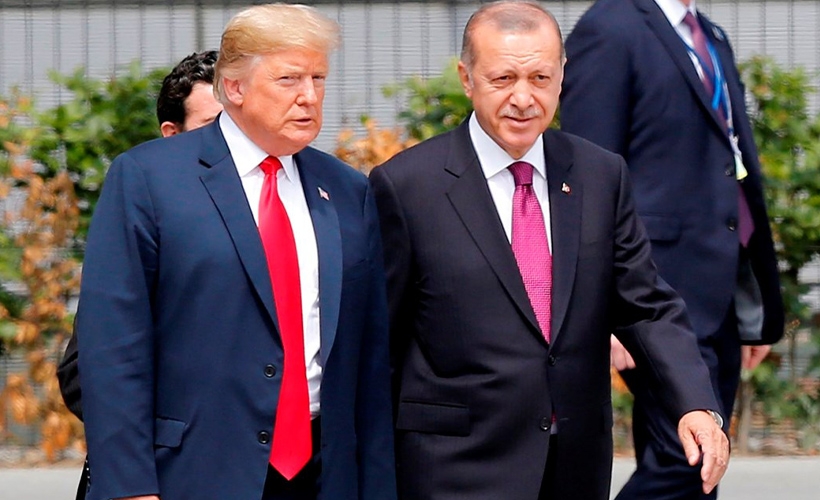 Trump'tan, Erdoğan'a 'rahip Brunson' övgüsü