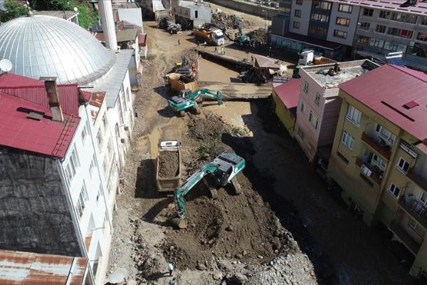 AFAD: Giresun'da mahsur kalan 172 vatandaşımız kurtarılmıştır