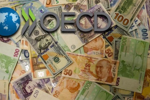 OECD bölgesinin GSYH'si ikinci çeyrekte yüzde 9,8 daraldı