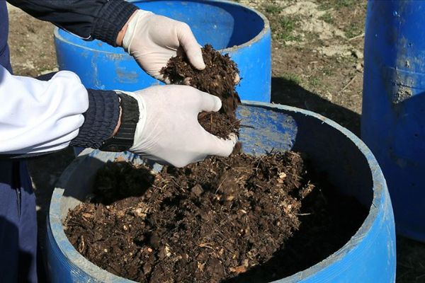 Orman Genel Müdürlüğü organik atıkları gübreye dönüştürmeye başladı