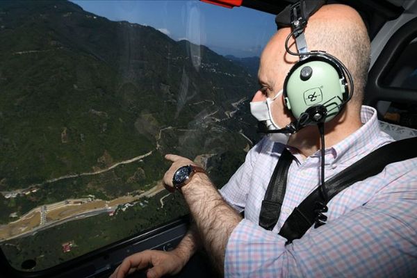 Bakan Karaismailoğlu: Giresun'da en kısa sürede bütün yaraları saracağız