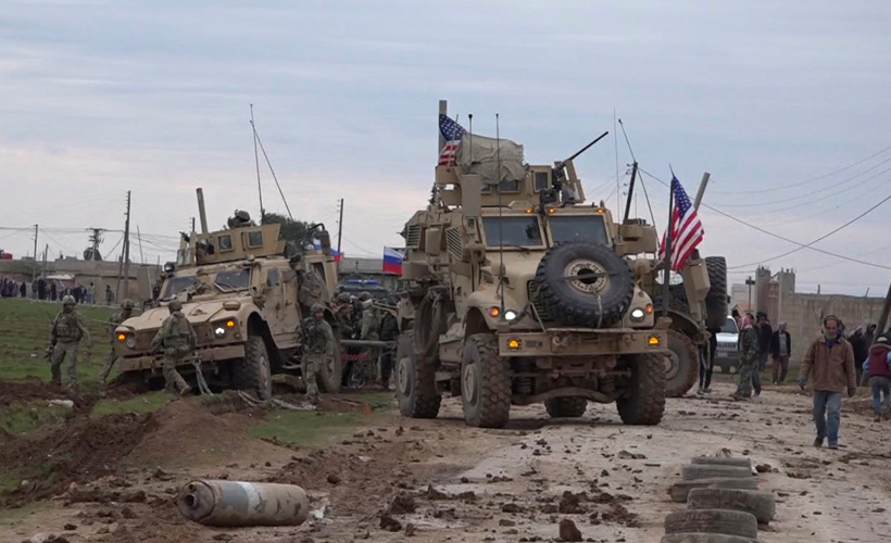 Rus ve ABD askeri araçları, Suriye'de çarpıştı: Yaralılar var