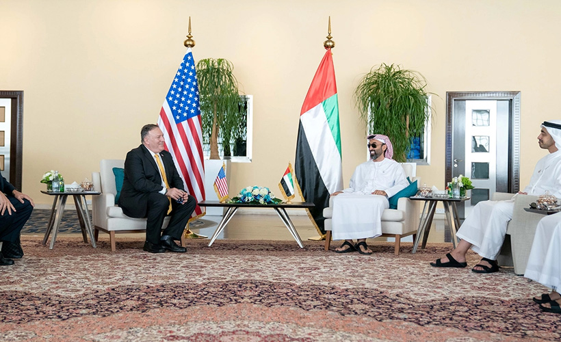 Pompeo'dan BAE'ye ziyaret: Birleşik Arap Emirlikleri tarih yazdı