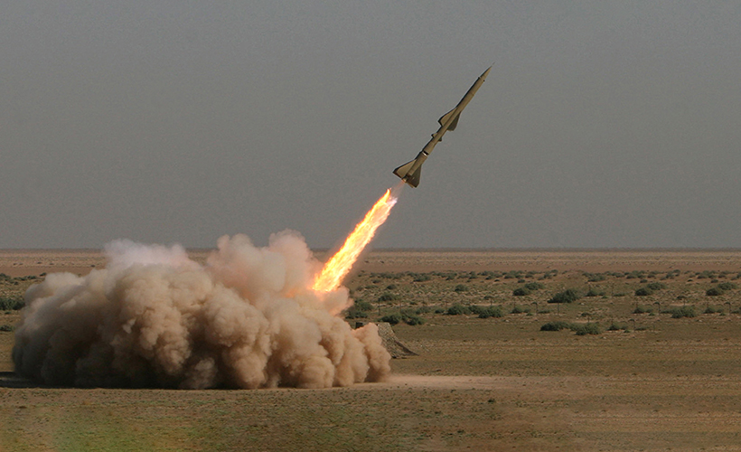 Husilerin gönderdiği balistik füze, havada imha edildi