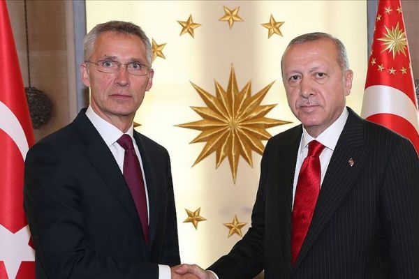Cumhurbaşkanı Erdoğan, Stoltenberg ile Doğu Akdeniz'i görüştü