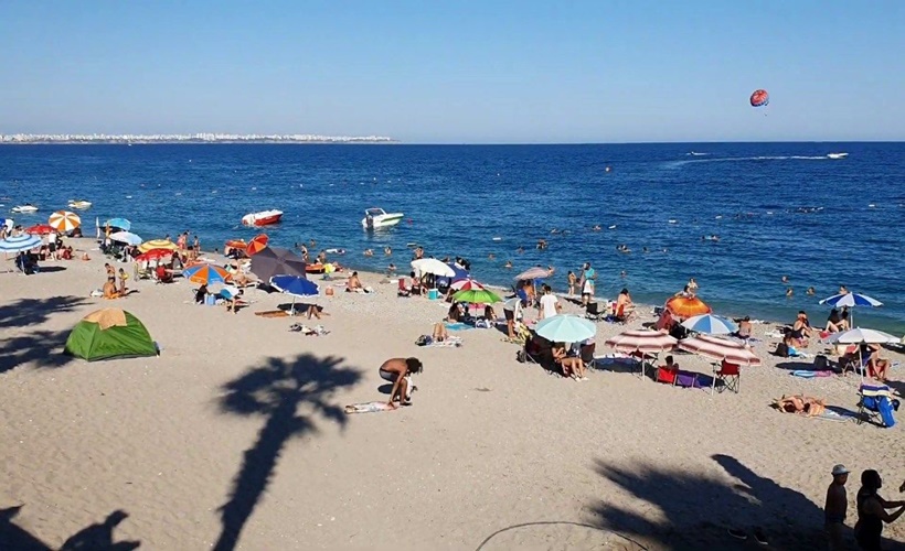 Antalya sıcaktan kavruluyor