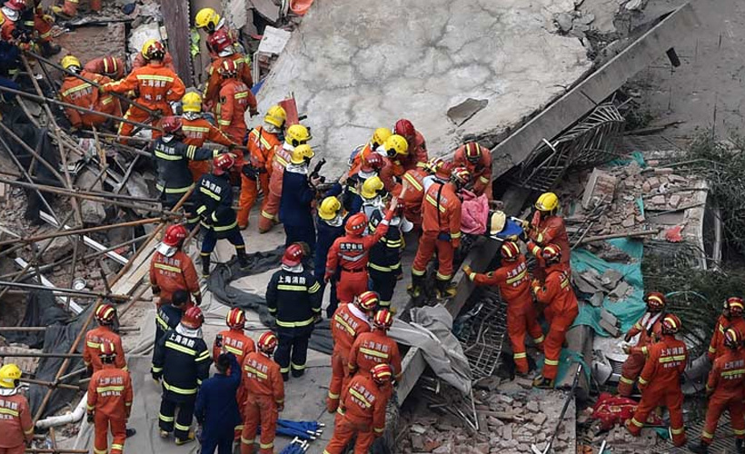 Çin'de bina çöktü: Çok sayıda ölü ve yaralı var