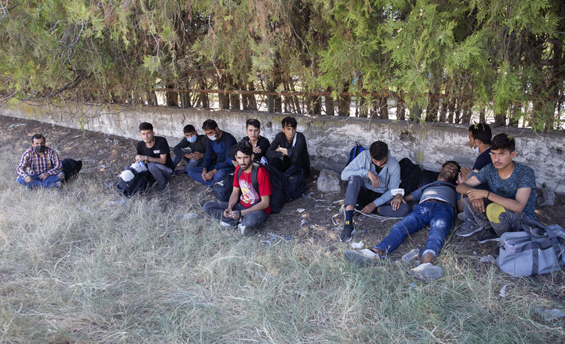 Edirne'de 11 sığınmacı yakalandı