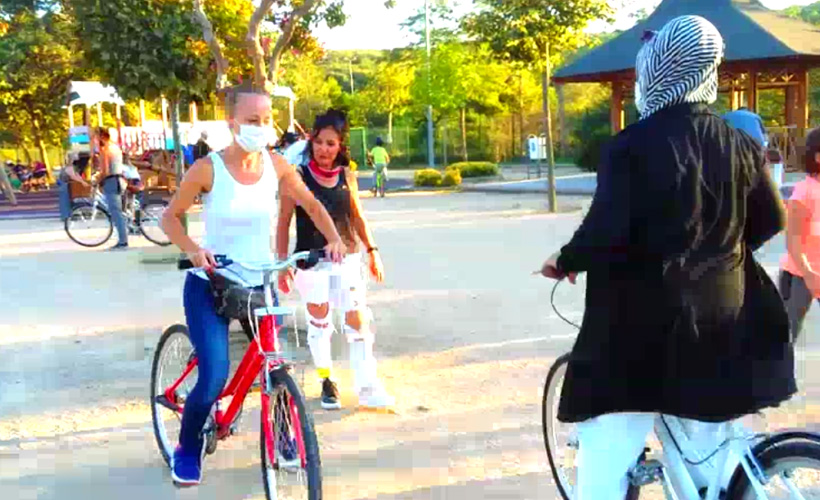 Göktürk'te Bisiklet Eğitimleri Başladı