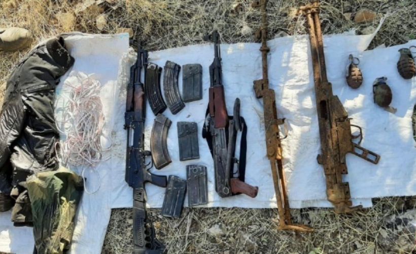 Yıldırım-7 Narko-Terör operasyonunda çok sayıda mühimmat ele geçirildi