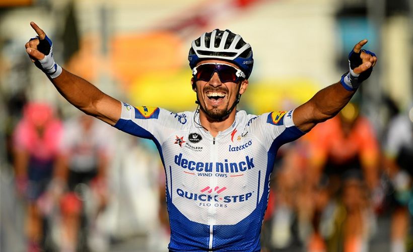 Fransa Bisiklet Turu'nda 2. etabı Julian Alaphilippe kazandı
