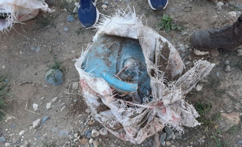 Van'daki terör operasyonunda tuzaklanmış patlayıcı ele geçirildi