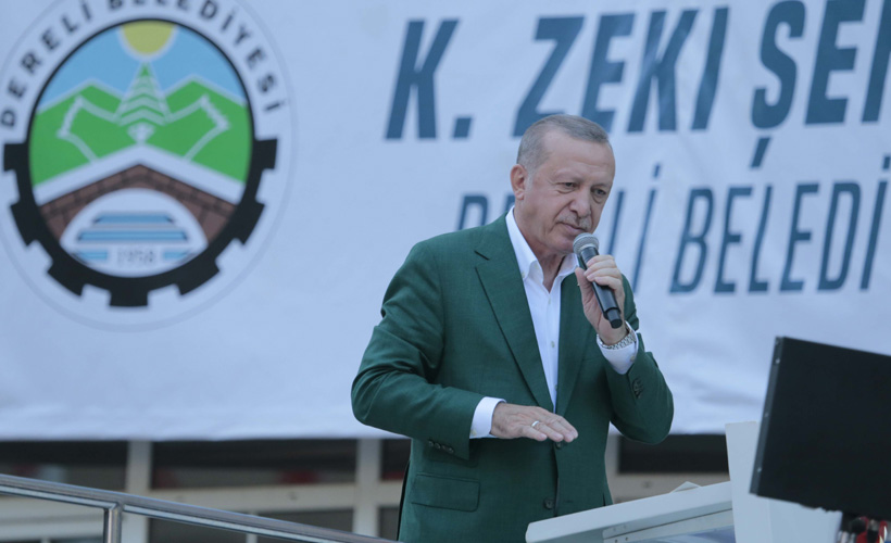 Erdoğan Giresun’da selzedelere seslendi: 1 milyar 290 milyon liralık proje hayata geçiyor