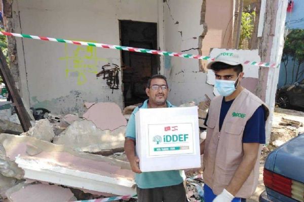 İDDEF, Lübnan'da yaraları sarıyor