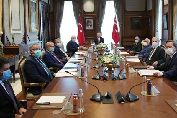 Cumhurbaşkanlığı Yüksek İstişare Kurulu Erdoğan başkanlığında toplandı