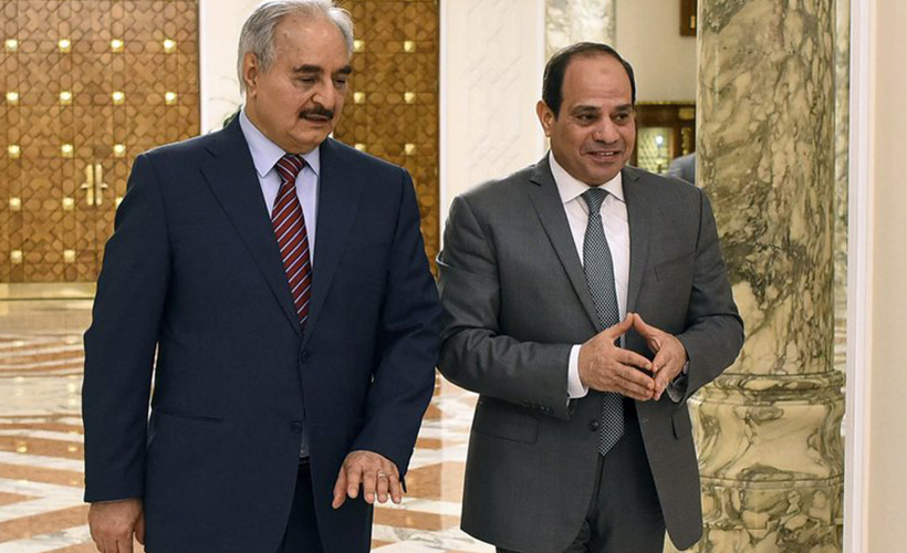 Fransız web sitesi: Sisi'nin, Hafter'e desteği azalıyor