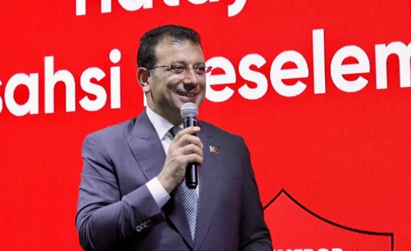 Şampiyonluk gecesine katılan İmamoğlu: Hatay'a tarihi bir sorumluluk düşüyor