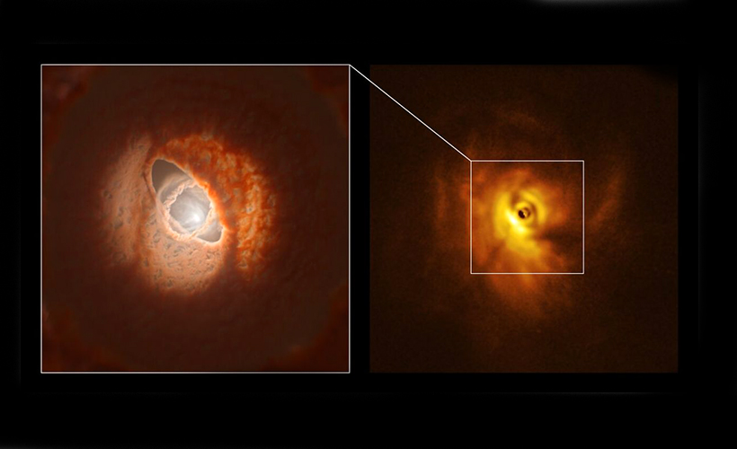 Uzayda ‘kızgın bir göz!’