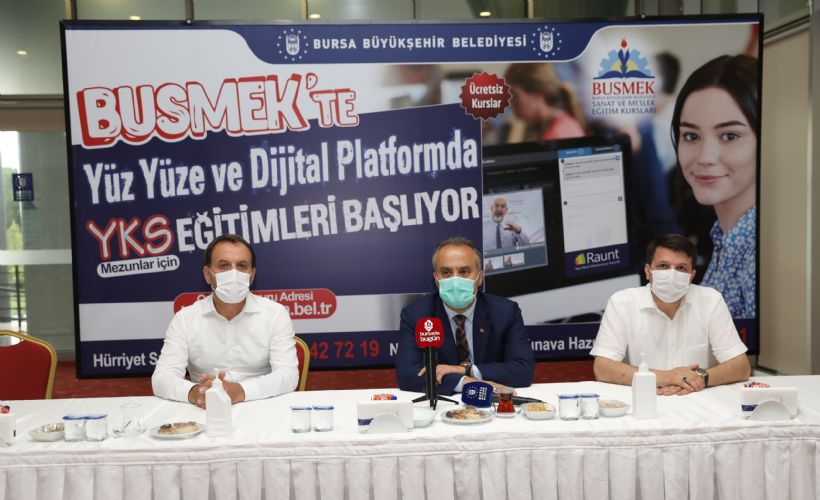 Büyükşehir'den online dershane