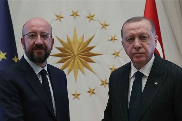 Cumhurbaşkanı Erdoğan AB Konseyi Başkanı Michel ile telefonda görüştü