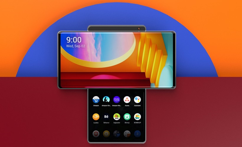 LG, T harfi görünümündeki telefonu LG Wing'i açıkladı